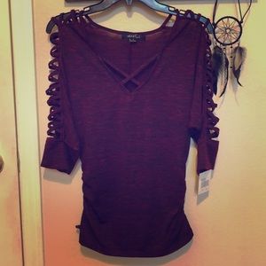 Burgundy Sweater